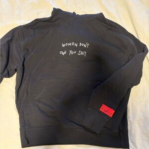 CHNGE Black Hoodie with Red Logo Patch